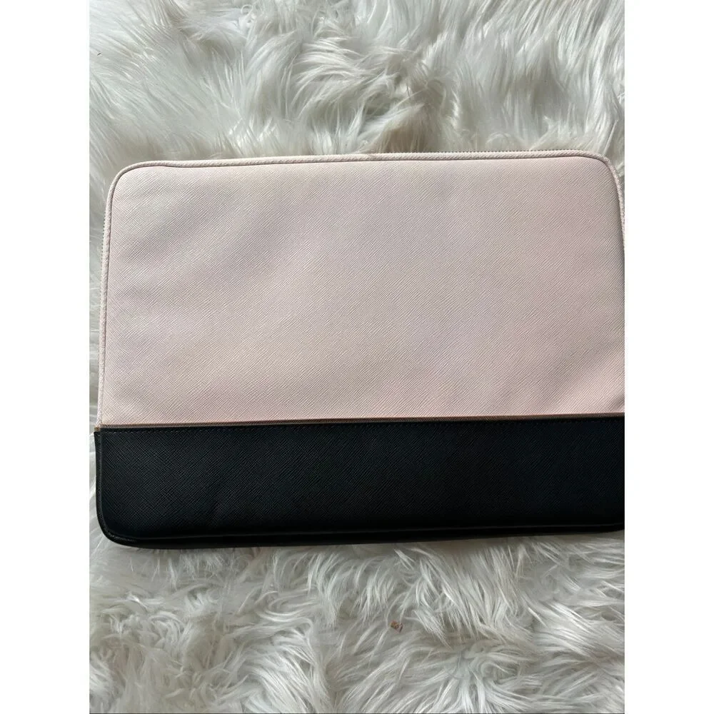 Kate Spade laptop case protector for 13 inch laptop pink and black